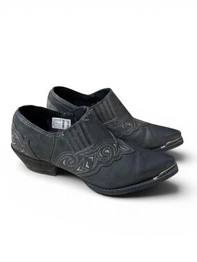 Durango Crush Western Cowboy Boots Leather Booties Ankle Boots Size 7